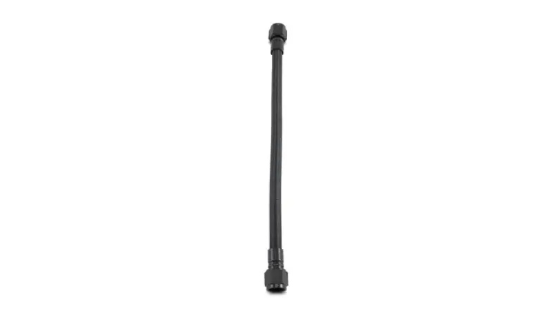 Vibrant Ptfe-Reinforced Flex Hose Assembly – -8An, 36" Length, Straight-To-Straight Ends 1