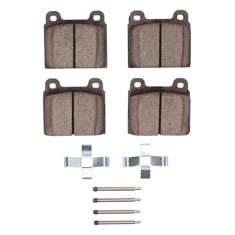 R1 Front Semi-Metallic Brake Pad & Hardware Kit For 1972–1985 Volkswagen Vanagon 1