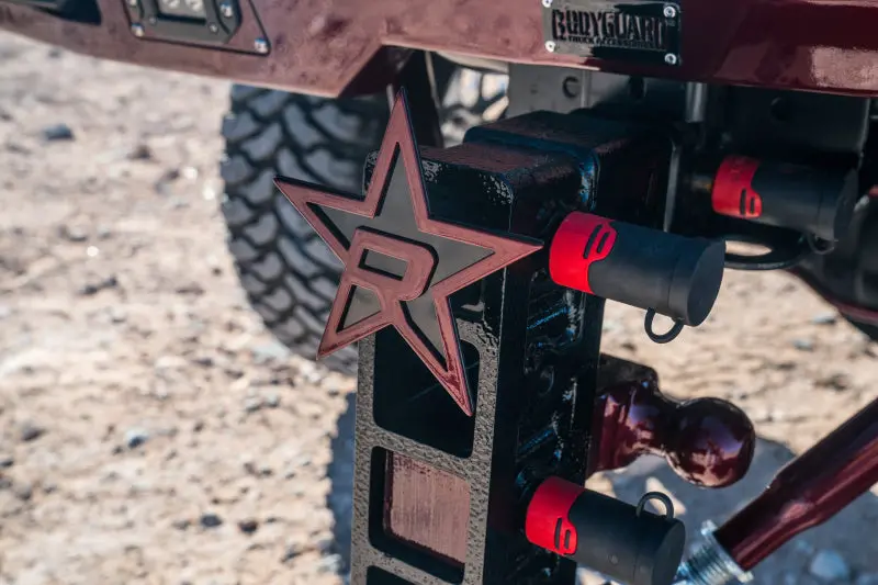 Rbp Red Star Hitch Cover – Designed For 2" Receiver Hitches Only 1