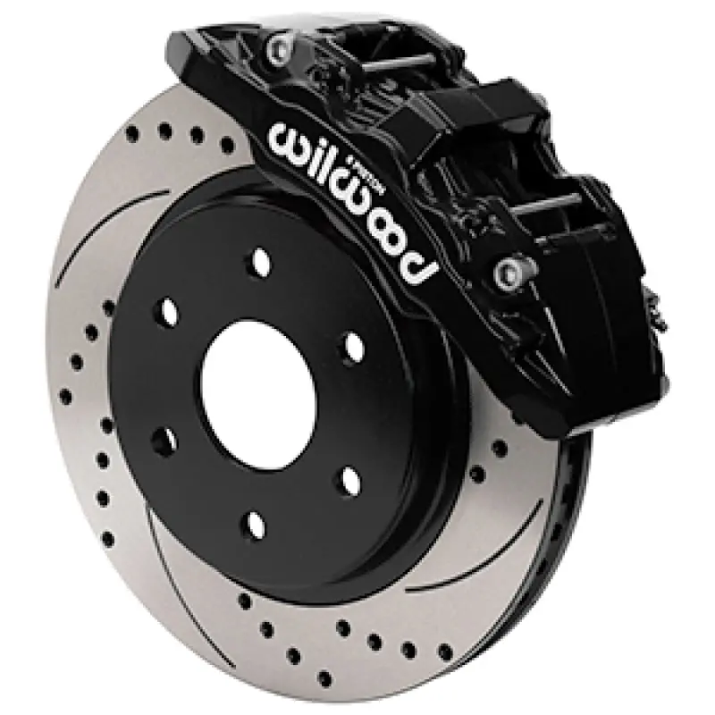Wilwood Aero6-Dm Front Brake Kit For 2021 Ford F-150 Raptor — Drilled & Slotted Rotors 1