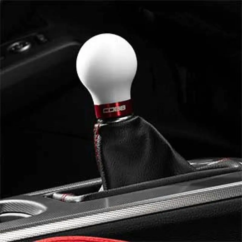 Cobb Short-Throw Weighted Shift Knob For 2022+ Honda Civic Type R – White Finish 1