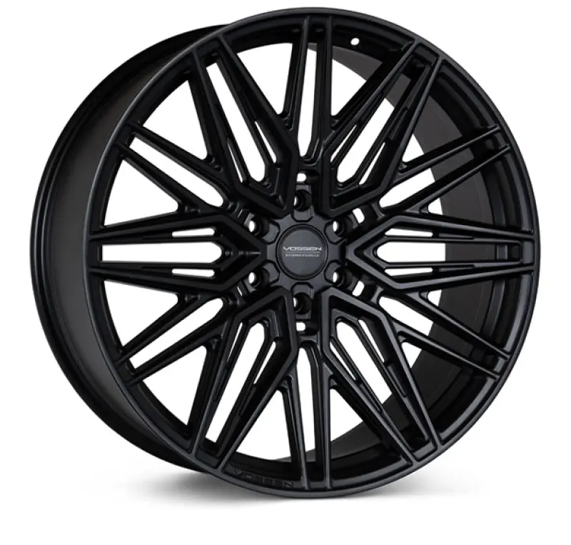 Vossen Hf6-5 20X10 / 6X135 / Et-18 / Super Deep Face / 87.1 - Satin Black Wheel 1