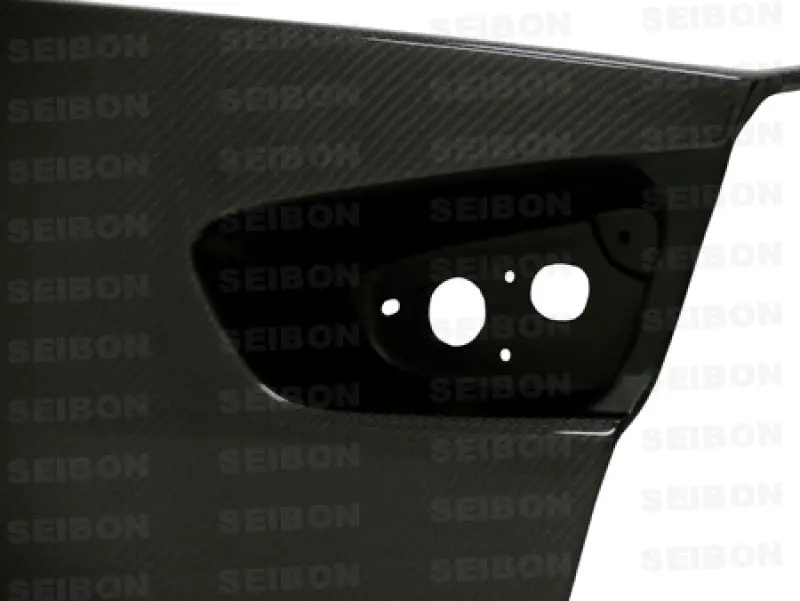 Seibon Oem-Style Carbon Fiber Trunk Lid For 2008–2009 Mitsubishi Lancer Evolution X 1