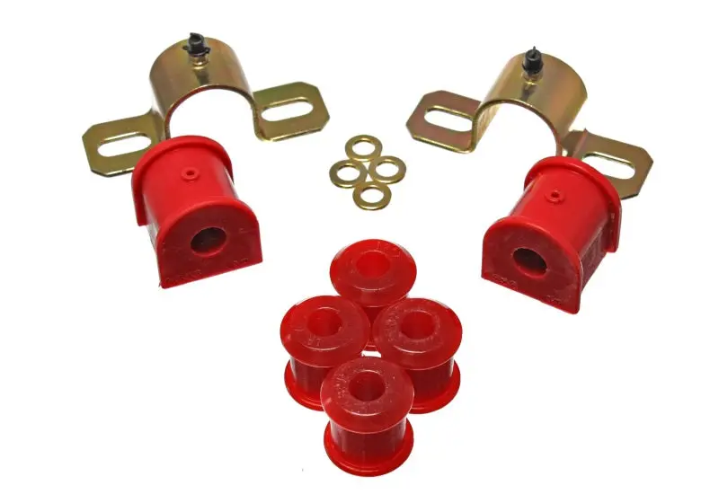 Energy Suspension Red Rear Sway Bar Bushing Kit – 16Mm, Compatible With Jeep Models 1