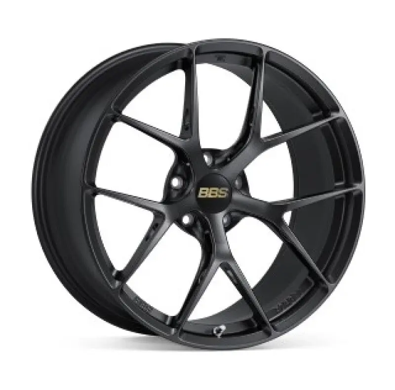 Bbs Fi-R Forged Alloy Wheel — 19X9.5", 5X120 Bolt Pattern, Et22, Matte Black 1