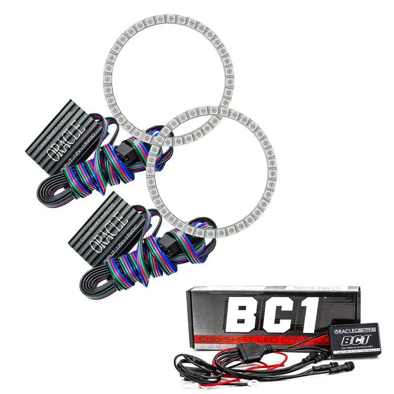 Oracle Colorshift Halo Lighting Kit With Bc1 Controller For 2011–2013 Hyundai Veloster – Includes Warranty Coverage 1
