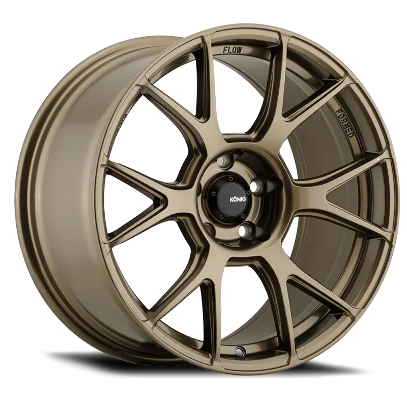 Konig Ampliform Forged Alloy Wheel – 18X8.5, 5X108, Et43, Gloss Bronze Finish 1