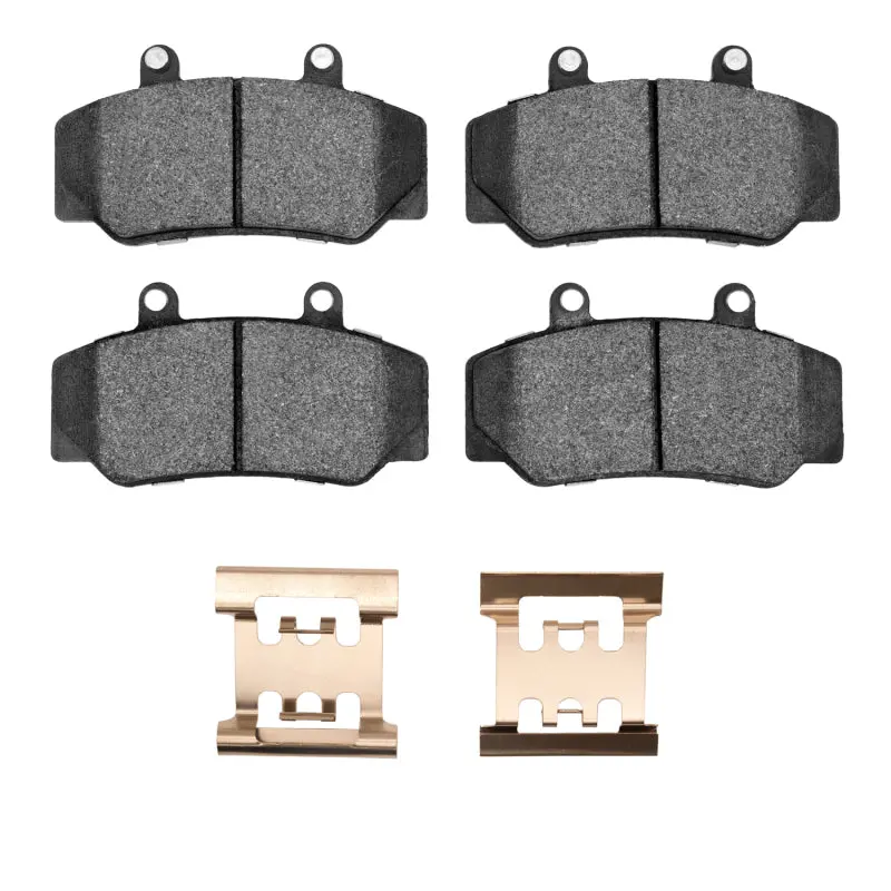 R1 Optimum Oe Front Brake Pad & Hardware Kit For 1982–1992 Volvo 780 1