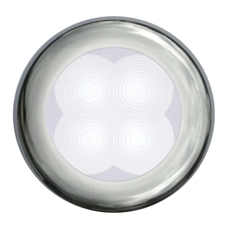 Hella Courtesy Lamp Rnd White Md24 Ss Rim 2Xt 1