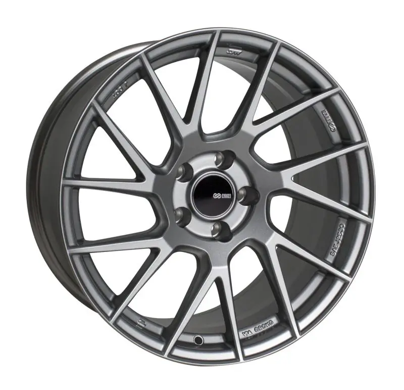 Enkei Tm7 Storm Gray Alloy Wheel – 17X9.0-Inch, 5X114.3Mm, 35Mm Offset, 72.6Mm Bore 1