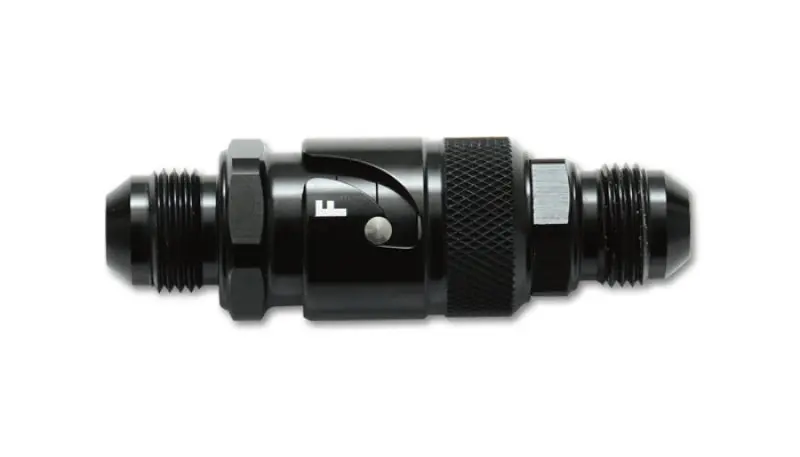 Vibrant -8An Aluminum Quick-Release Fitting With Viton O-Ring Seal 1