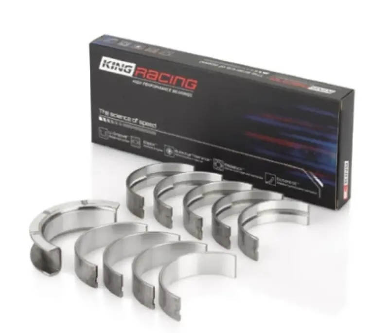 King Chrysler 426Ci / 440Ci V8 Top Fuel Main Bearing Set – 6 Upper Flanges, 1.0-Inch Size 1