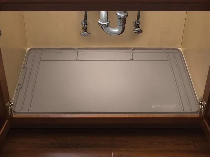Weathertech Sink Mat – 34.25" × 22.5", Tan 1