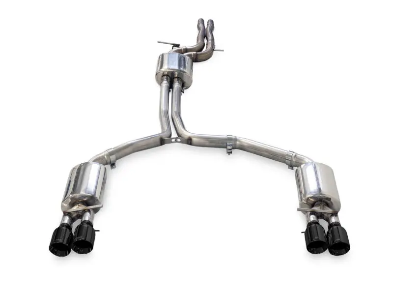 Awe Tuning Touring Edition Exhaust For Audi A7 C7.5 (3.0T) – Quad Diamond Black Tips 1
