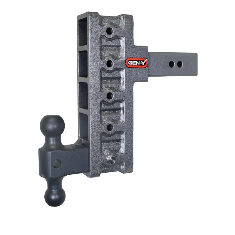 Gen-Y Mega Duty Adjustable Hitch Receiver – 2.5" Shank, 9" Offset Drop, 3,000Lb Tw / 21,000Lb Gtw, Dual-Ball Gh-061 Included 1