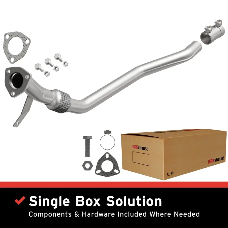 Bre Front Exhaust Pipe Kit For 2005–2008 Audi A4 Quattro 2.0L Turbo 1