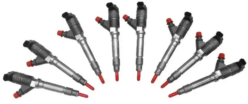 Exergy 45% Over-Boost Fuel Injectors For 2007.5–2010 Chevrolet Duramax Lmm – Full Set Of 8 New Units 1