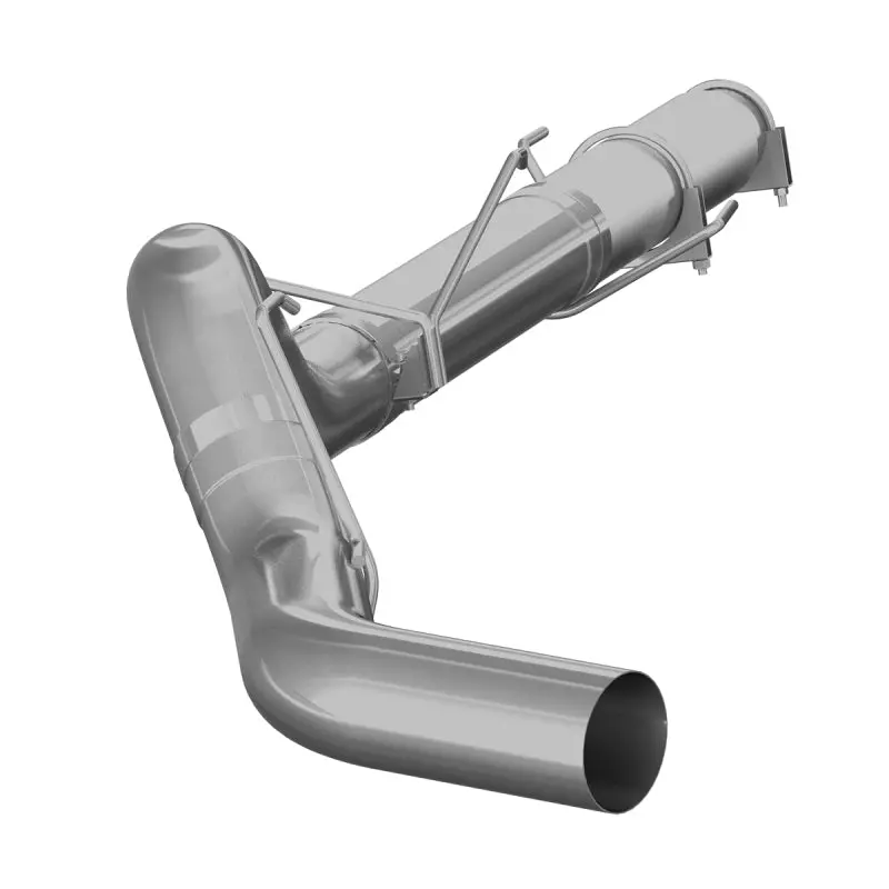 Mbrp 5-Inch Cat-Back Exhaust System — Single-Side Exit, No Muffler, Aluminum For 2001–2023 Cummins 6.0L/6.1L (2500/3500) 1
