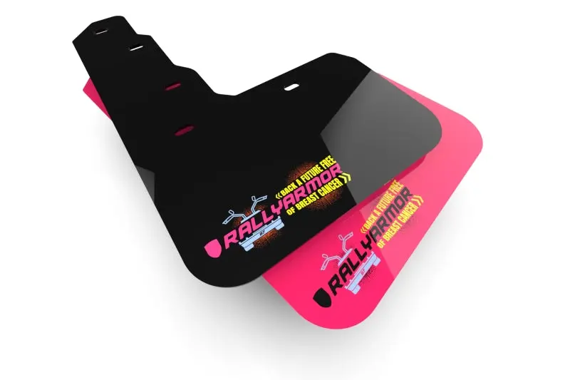 Rally Armor Pink Mud Flaps With Bce Logo – Designed For 2004–2009 Mazda3 & Mazdaspeed3 1