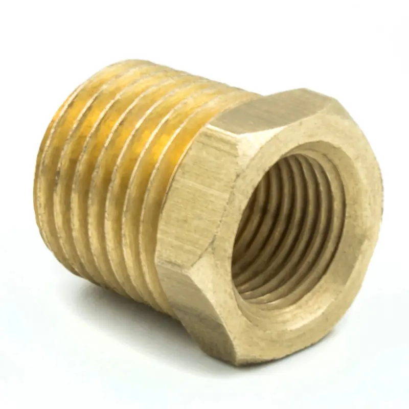 Autometer 1/4″ Npt Male To 1/8″ Npt Female Brass Adapter Fitting 1