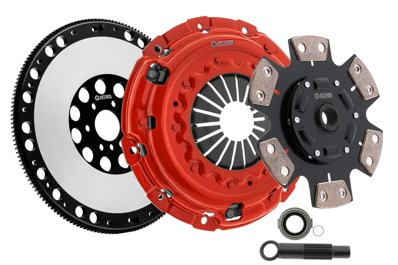 Action Clutch Stage 3 Clutch Kit With Lightened Flywheel For 2001–2003 Bmw 530I (E39, 3.0L Rwd) 1
