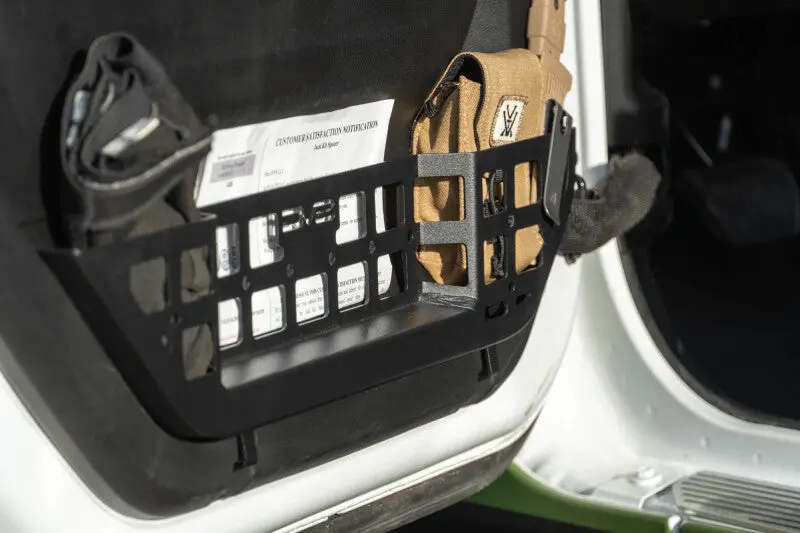 Dv8 Offroad Molle Door Pockets For 2018–2025 Jeep Wrangler Jl – Front Electric Seat Compatible 1