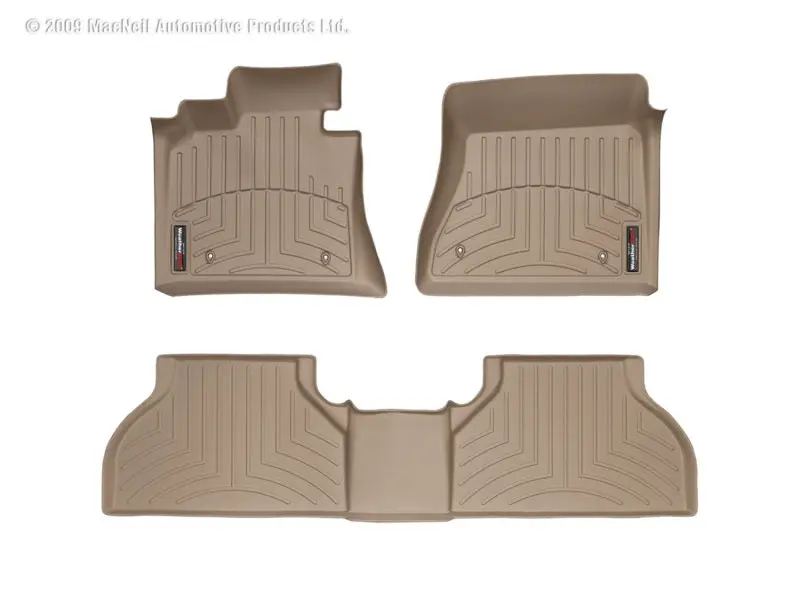Weathertech Rear Floorliner – Tan Custom-Fit Interior Protection 2