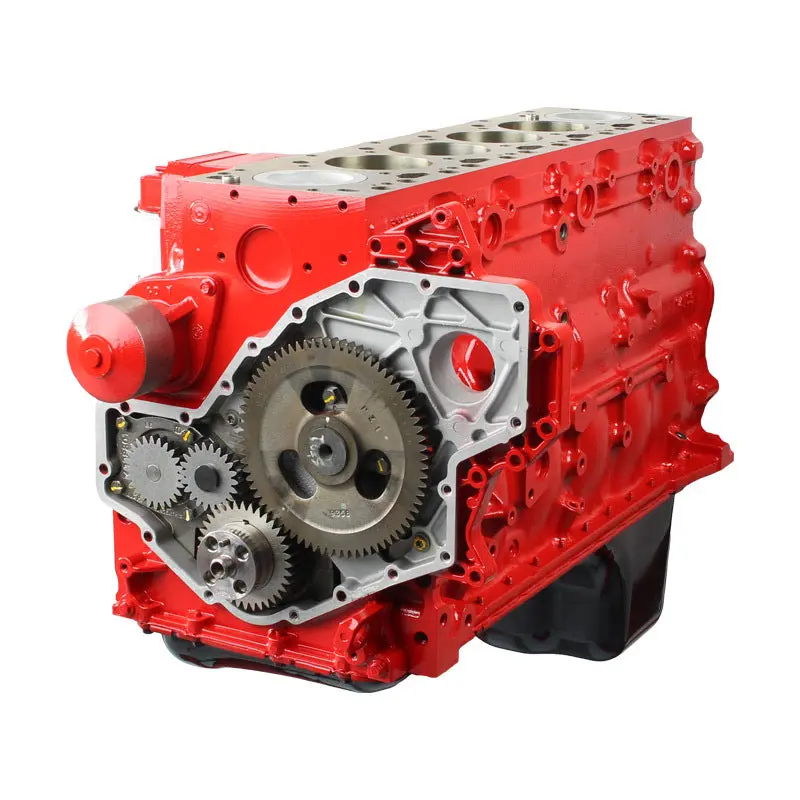 Industrial Injection 07.5-14 Cr Stock Short Block / Coated Pistons / .020 Over / Assy. Bal Polished 1