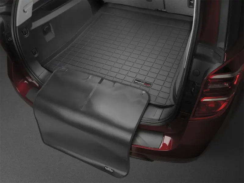 Weathertech Custom Cargo Liner With Rear Bumper Protector For 2018+ Jeep Wrangler Jk – Cocoa Color (Fits Premium 9-Speaker Trim) 1