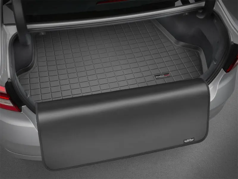 Weathertech Custom Cargo Liner With Rear Bumper Protector – Black, Fits 2010+ Mercedes-Benz Glk-Class 1