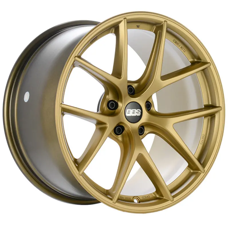 Bbs Unlimited Ci-R 19X10.5 Et78 (Face 1) Satin Gold Wheel 1