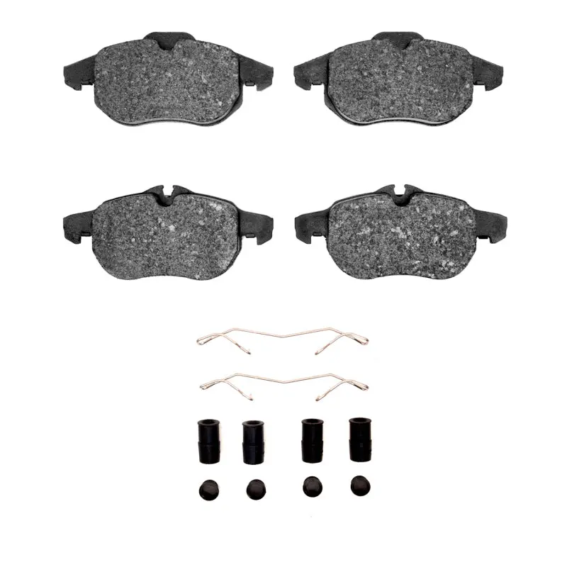 R1 Semi-Metallic Front Brake Pad & Hardware Kit For 2003–2011 Cadillac Bls (Mexico Market) 1