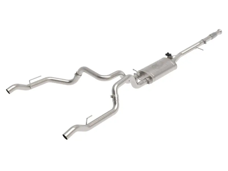 Afe Power Gemini Xv 3-Inch Stainless Steel Cat-Back Exhaust With Valve-Controlled Cutout – 2019–2021 Gm Silverado/Sierra 1500 V8 1