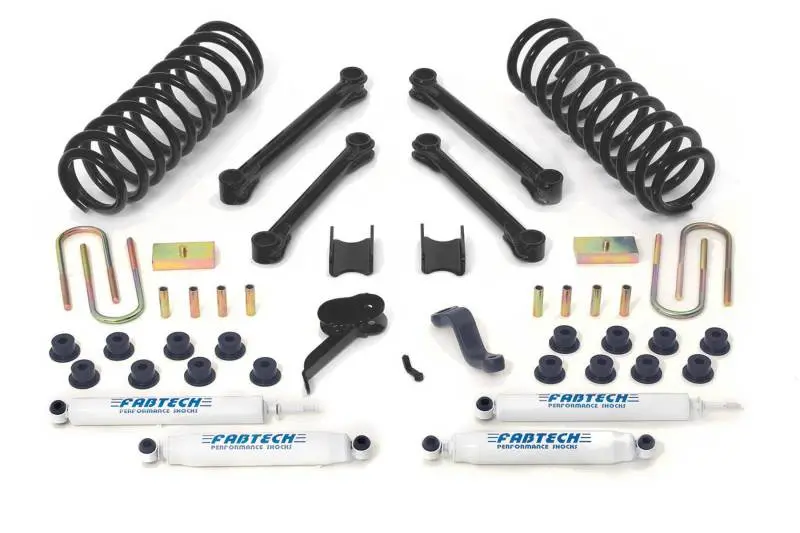 Fabtech 4.5" Performance Lift System With Performance Shocks For 2003–2008 Dodge 2500/3500 4Wd Diesel Trucks 1