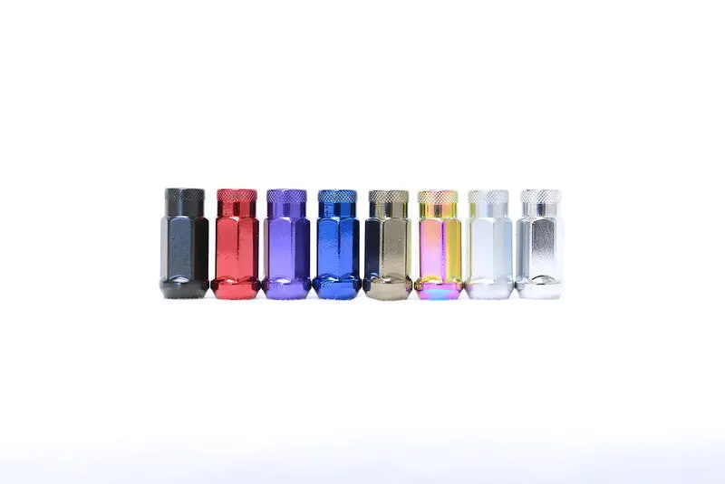 Wheel Mate Monster Open End Lug Nut Set Of 4 - C. Neon 1/2In 1