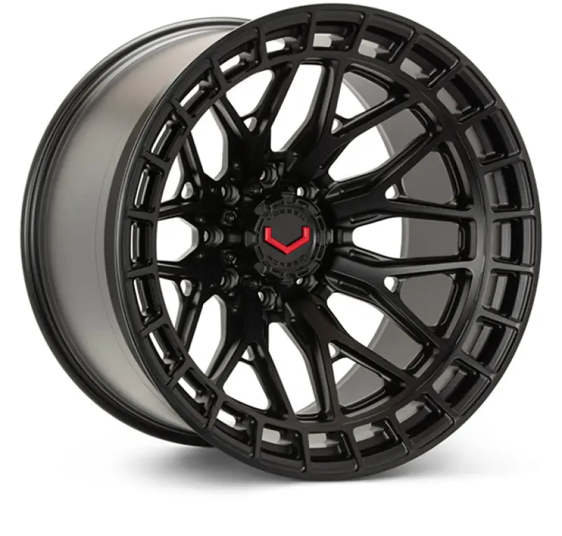 Vossen Lcx-02 22X9.5 Inch Satin Black Forged Wheel – 6X135 Bolt Pattern, Et30 Offset, Deep Dish Design 1