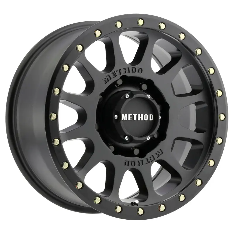 Method Mr305 Nv Hd Matte Black Off-Road Wheel – 17X8.5", Zero Offset, 8X180 Bolt Pattern, 130.81Mm Center Bore 1