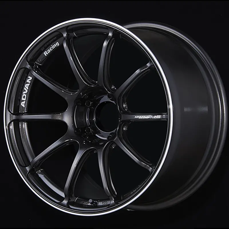 Advan Rsiii 18X8.5 Inch Black Gunmetallic Alloy Wheel — +51Mm Offset, 5X114.3 Bolt Circle, 73Mm Hub Bore 1