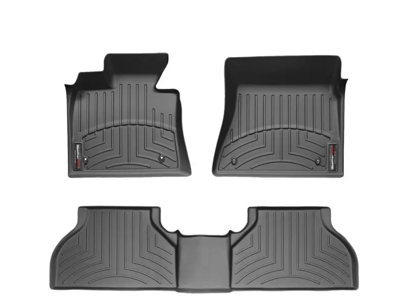 Wt Floorliner Rear Cargo Mat – Black Heavy-Duty Thermoplastic 1