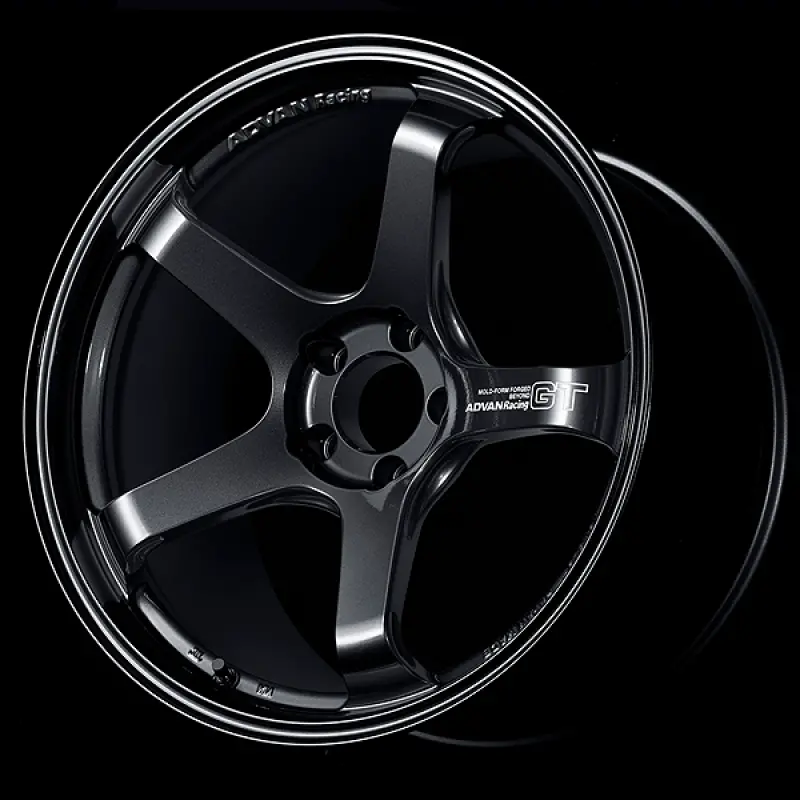 Advan Gt Beyond 19X9.0 +35 5-114.3 Racing Titanium Black Wheel 1
