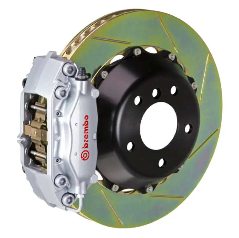 Brembo Gt Rear Big Brake Kit For 2001–2002 Dodge Viper Rt/10 — 4-Piston Calipers, 345X28Mm Slotted Two-Piece Rotors 1