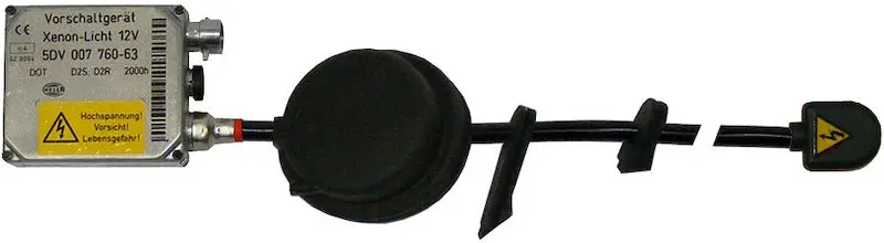 Hella Xenon Ballast Unit – Gen 3, 12V, 90° Output Angle 1