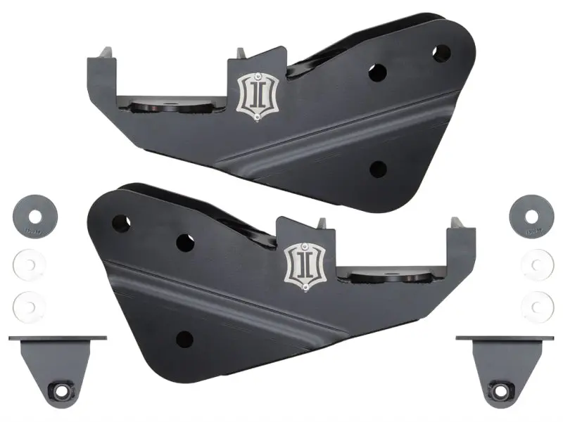 Icon Radius Arm Drop Kit For 2017 And Newer Ford F-250/F-350 Super Duty Trucks 1