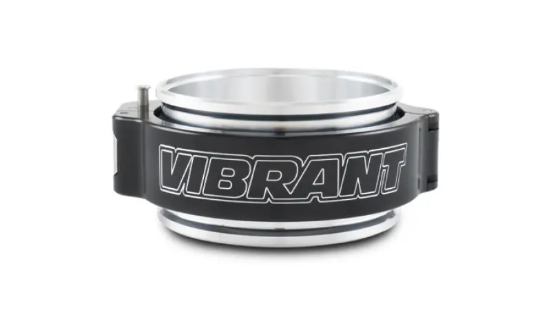 Vibrant 3.5-Inch Aluminized Heavy-Duty Clamp Assembly – Anodized Black Finish 1