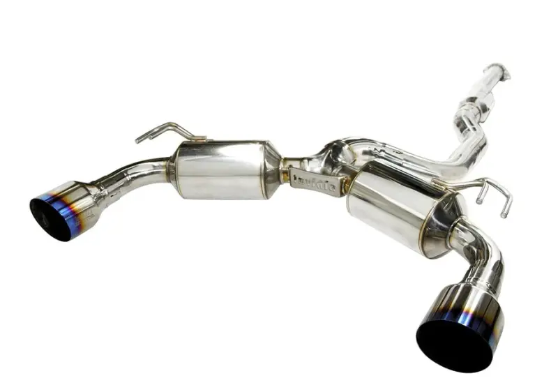 Invidia N1 Dual-Tip Titanium Cat-Back Exhaust System For 2009–2015 Mitsubishi Lancer Evolution X 1