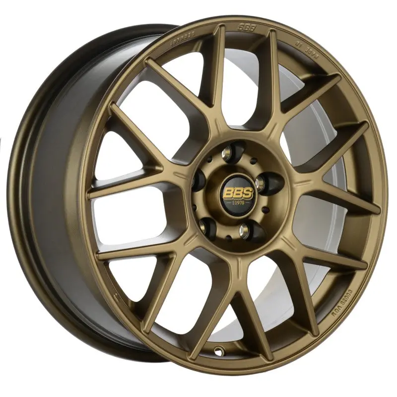 Bbs Xr Bronze 18X8-Inch Wheel – 5X112 Bolt Pattern, 37Mm Offset, Requires Pfs Clips 1