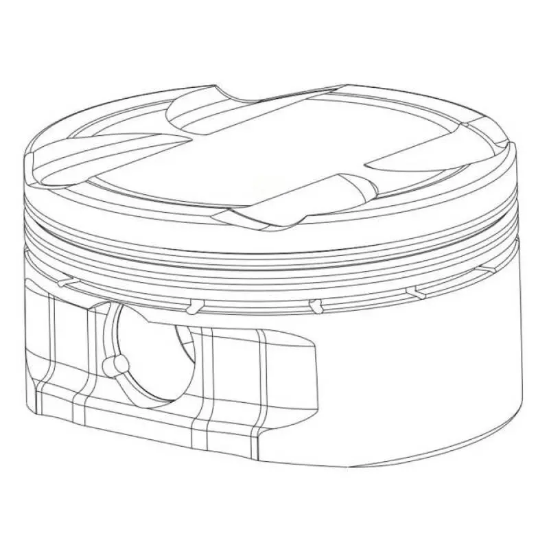 Cp Pistons & Rings For Mitsubishi 4G63T (2Nd Gen) – 85.0Mm Bore, 9.0:1 Cr 1